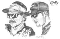 Inspired by "Dale Earnhardt and Dale Earnhardt Jr"