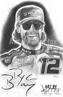 Inspired by "Ryan Blaney" Drawn By: Heather Brown