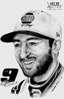 Inspired by "Chase Elliott" Drawn By: Heather Brown