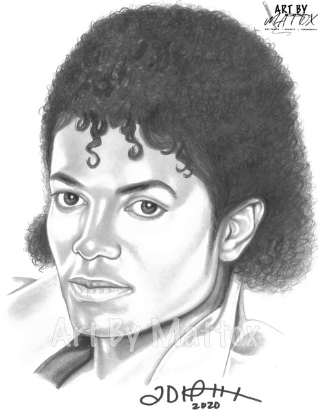 How to Draw Michael Jackson Step by Step Pencil Drawing Tutorial |  Tutorials for Everyone