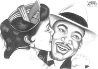 Inspired by "Martin Luther King Jr. And Coretta Scott King"