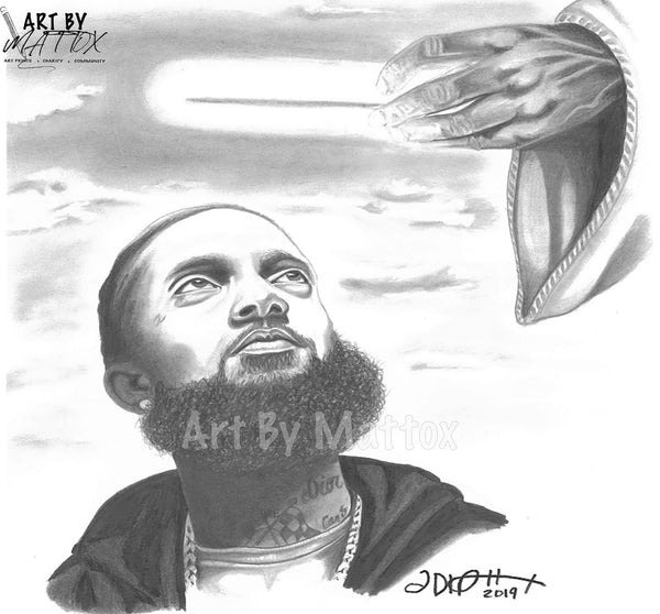 Inspired by "Nipsey Hussel W/ Halo"